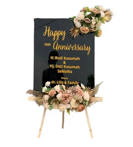 Papan Bunga Akrilik Auditorium Bmkg Wedding Hall Jakarta