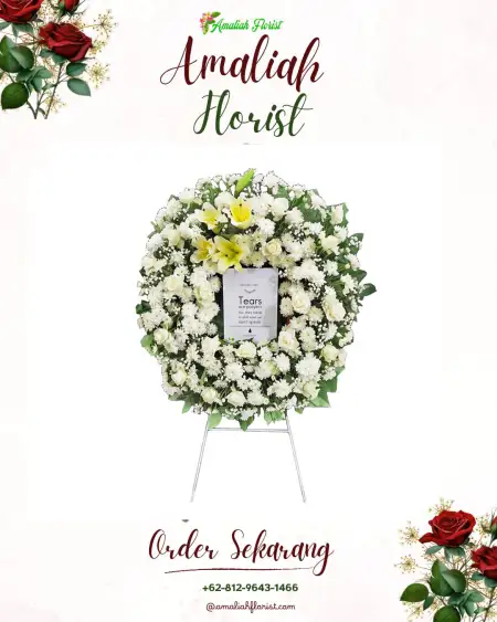 Krans Bunga Duka Auditorium Bmkg Wedding Hall Jakarta